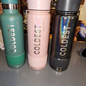 Three Coldest Water bottles